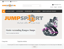 Tablet Screenshot of jumpsport.nl